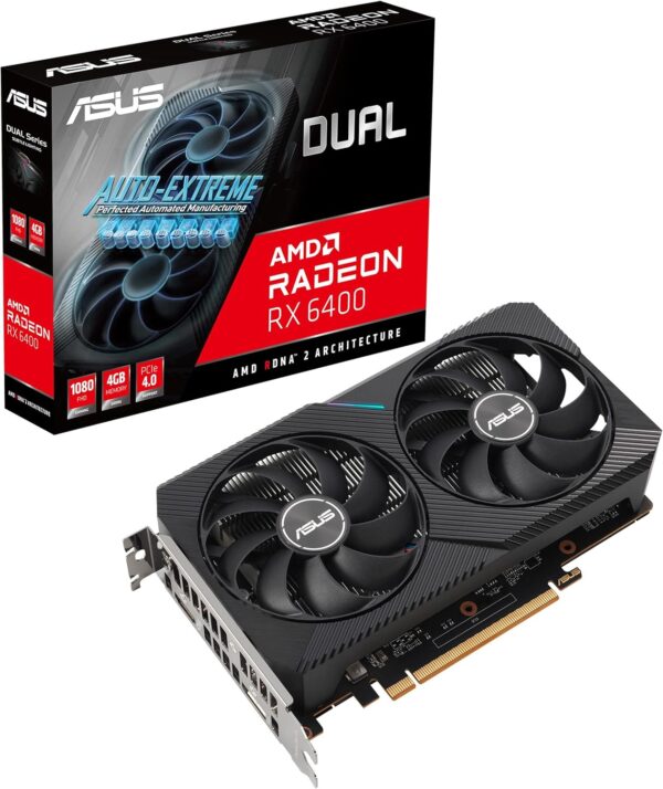 Asus Radeon RX 6400 Dual 4G, 4GB